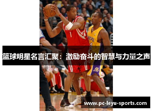 篮球明星名言汇聚：激励奋斗的智慧与力量之声
